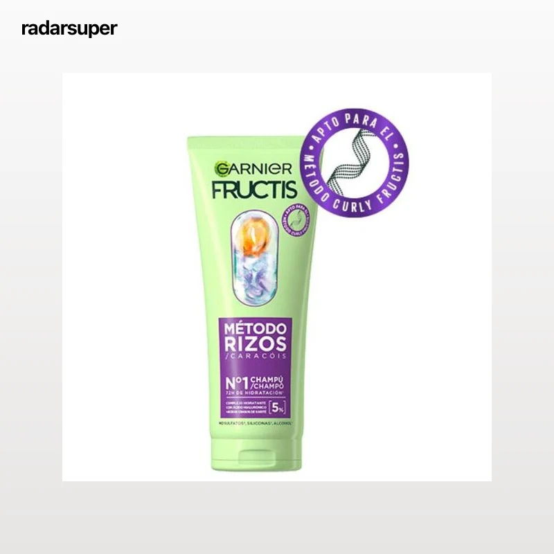 Champú Fructis Garnier 200ml nº1 Método rizos