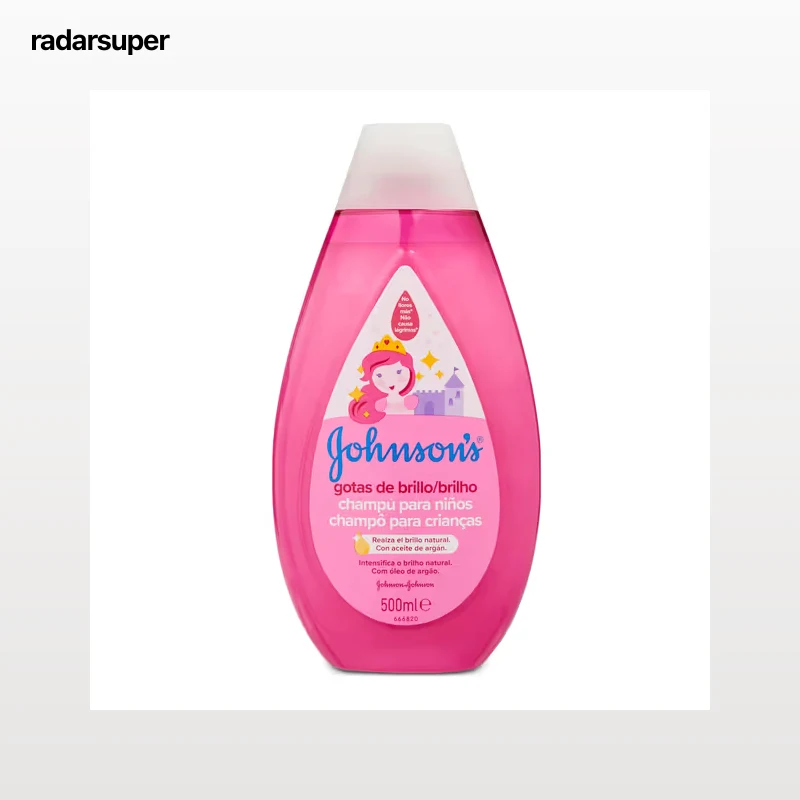 Champú gotas de brillo Johnson's baby 500 ml