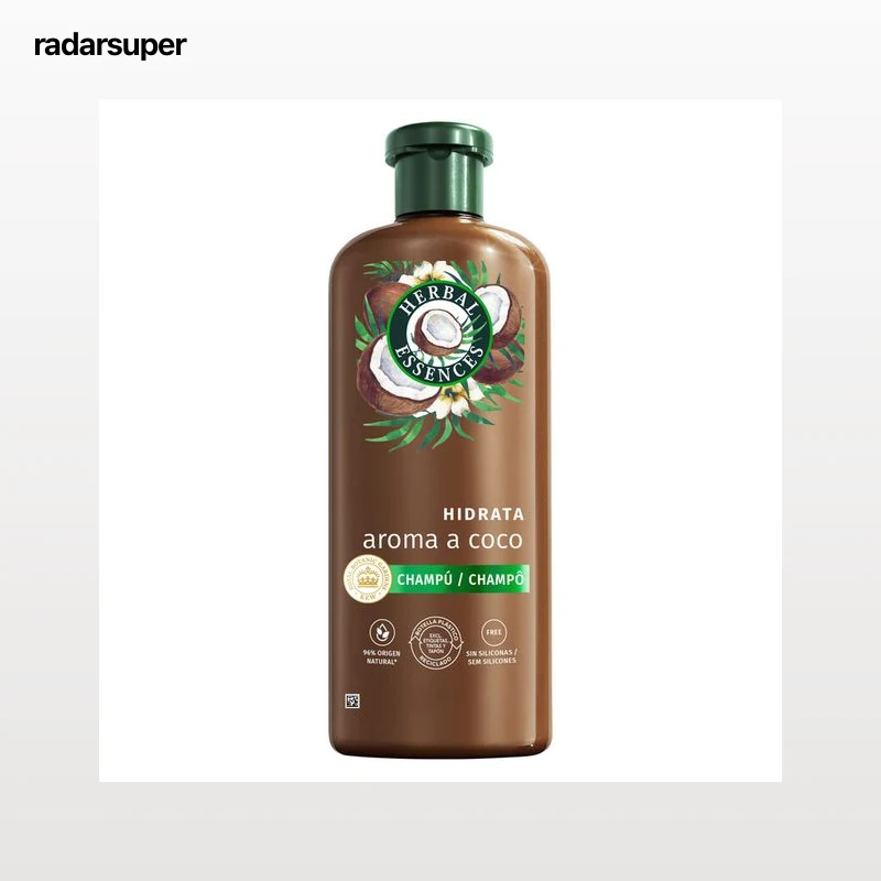 Champú Herbal Essences 350ml hidrata aroma a coco