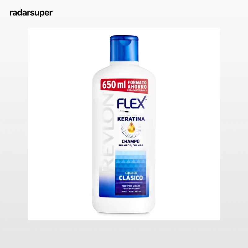 Champú con keratina Flex 650 ml
