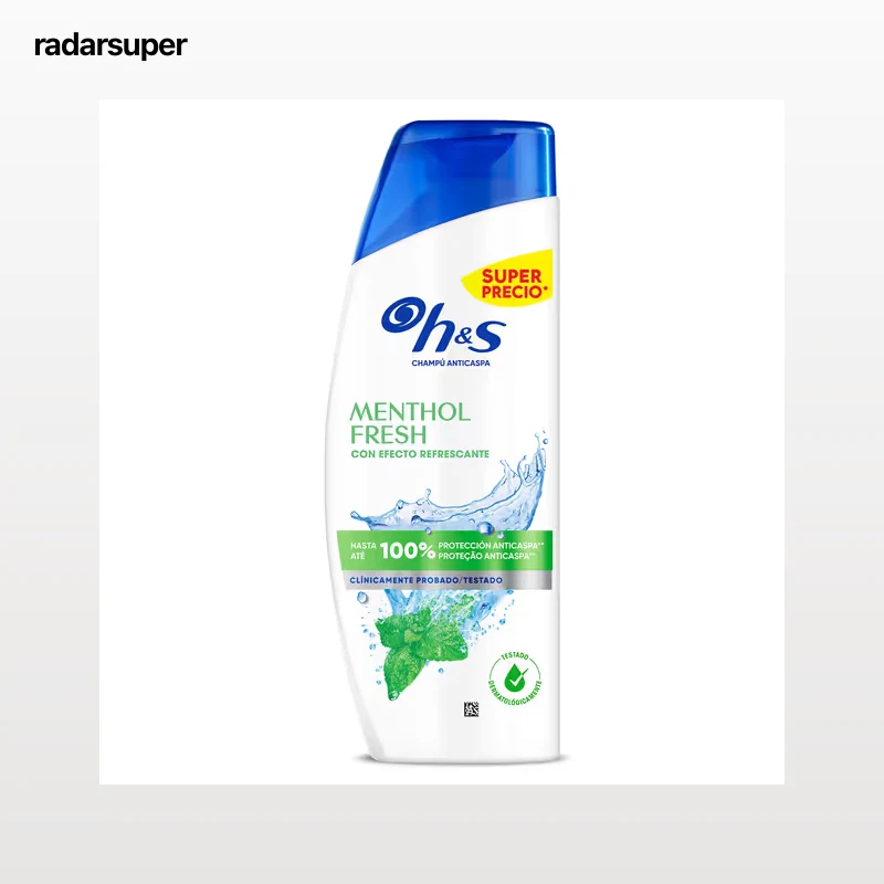 Champú menthol fresh H&S 250 ml