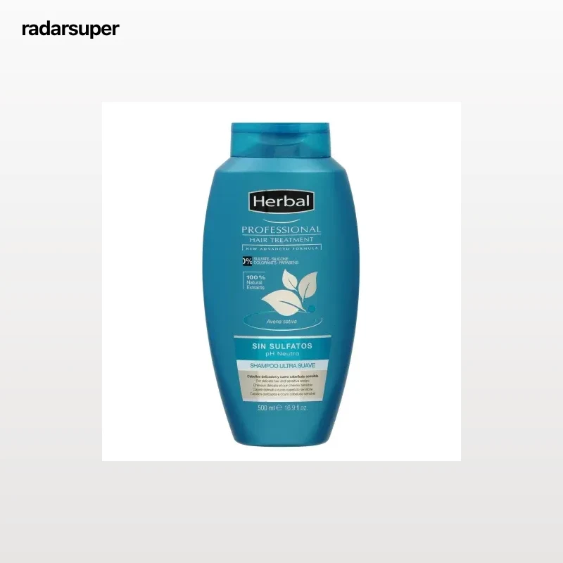 Champú neutro sin sulfatos Herbal 500 ml.