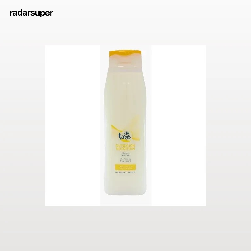 Champú nutritivo para cabello seco Carrefour Soft 750 ml.