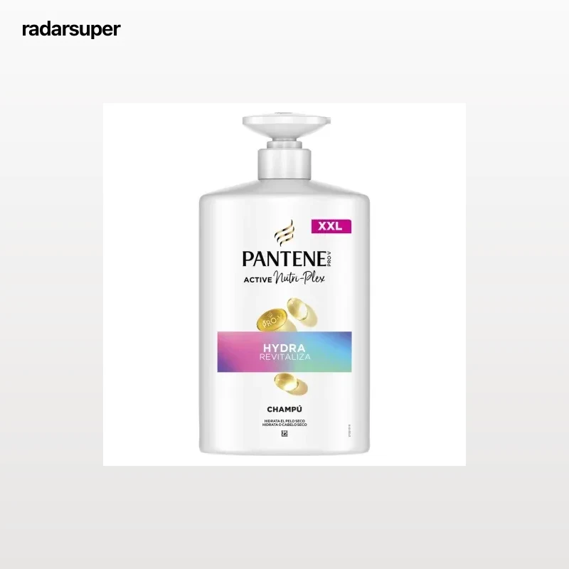Champú para cabello normal y seco Hydra Revitaliza Active Nutri-Plex Pantene Pro-V 1000 ml.