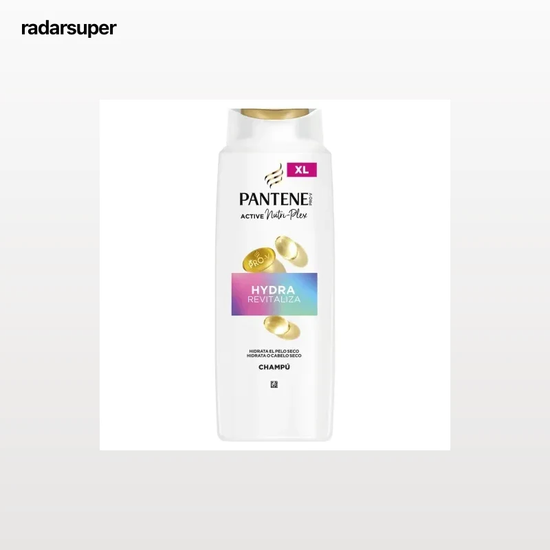 Champú para cabello normal y seco Hydra Revitaliza Active Nutri-Plex Pantene Pro-V 625 ml.