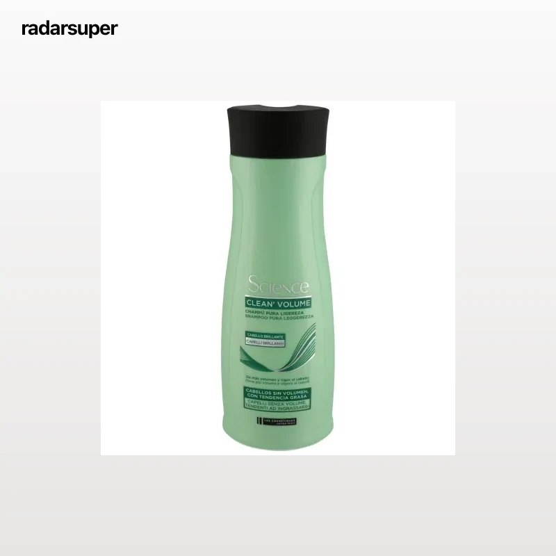 Champú pura ligereza Clean' Volume cabellos sin volumen, con tendencia grasa Science Les Cosmétiques 400 ml.