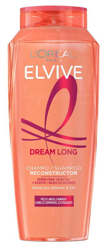 Champú reconstructor Elvive 380ml dream long para cabello largo