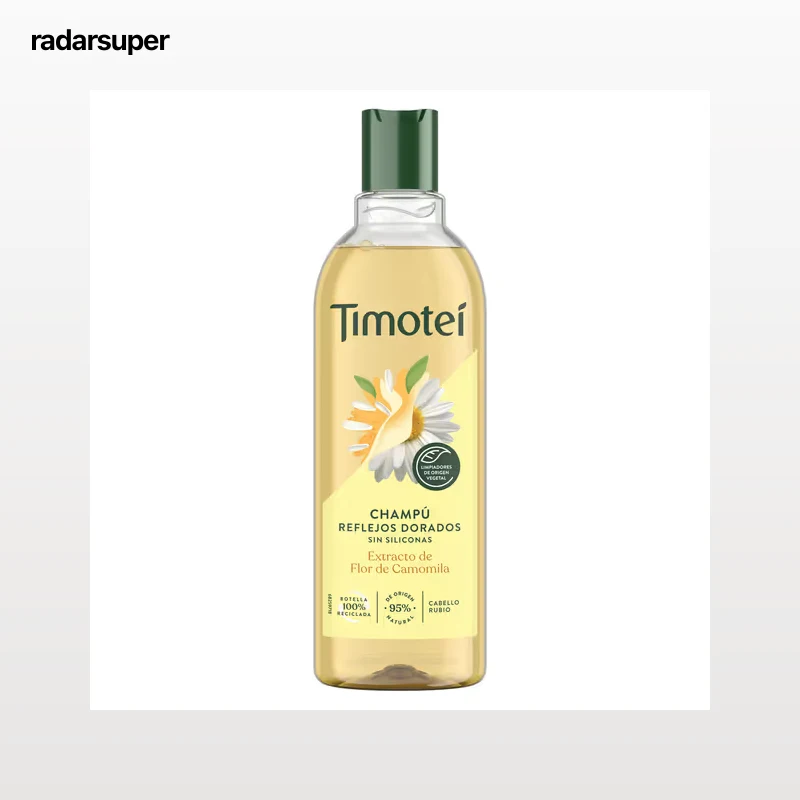Champú reflejos dorados cabello rubio Timotei 400 ml