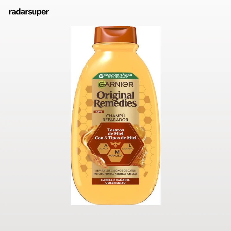 Champú reparador Garnier Original Remedies 400ml tesoros de miel