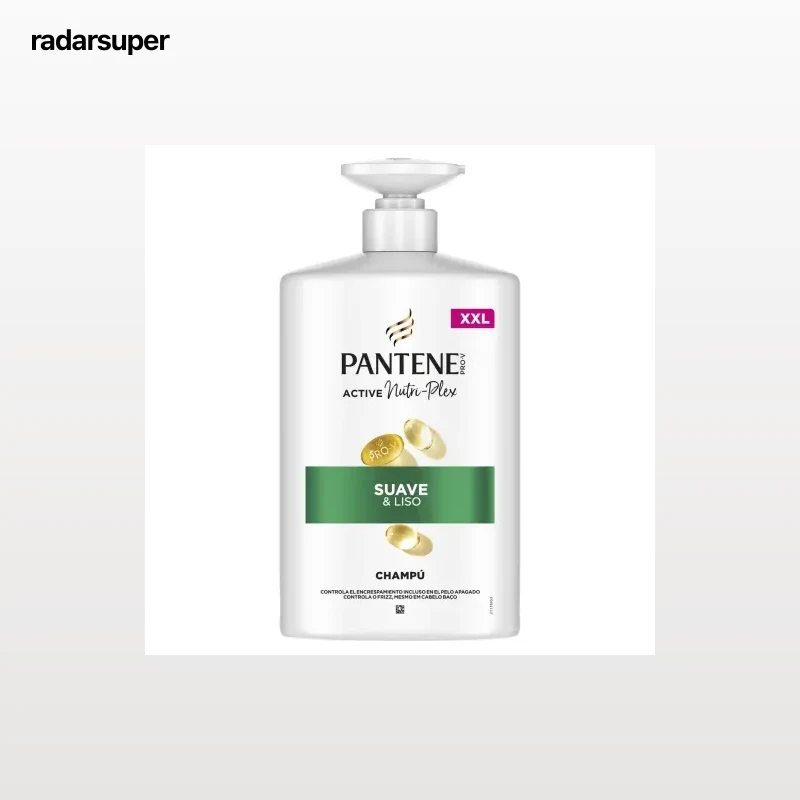 Champú suave & liso Active Nutri-Plex Pantene Pro-V 1000 ml.
