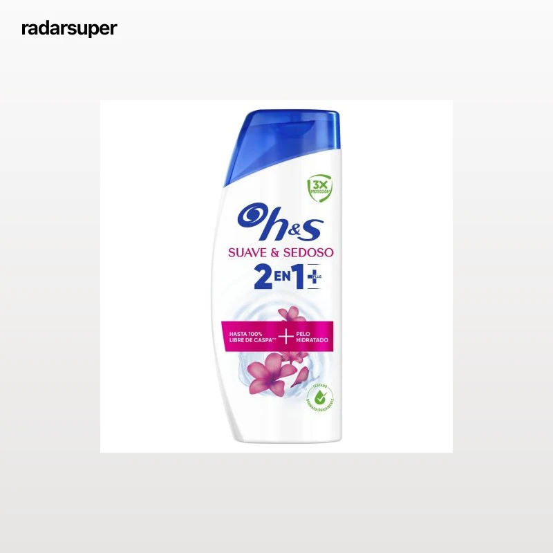 Champú y acondicionador anticaspa suave y sedoso H&S 300 ml.