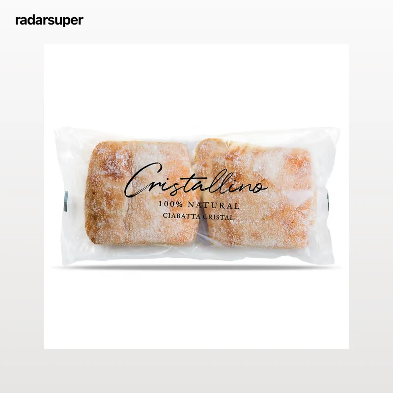 Chapata de cristal 2 unidades Cristallino 190 g