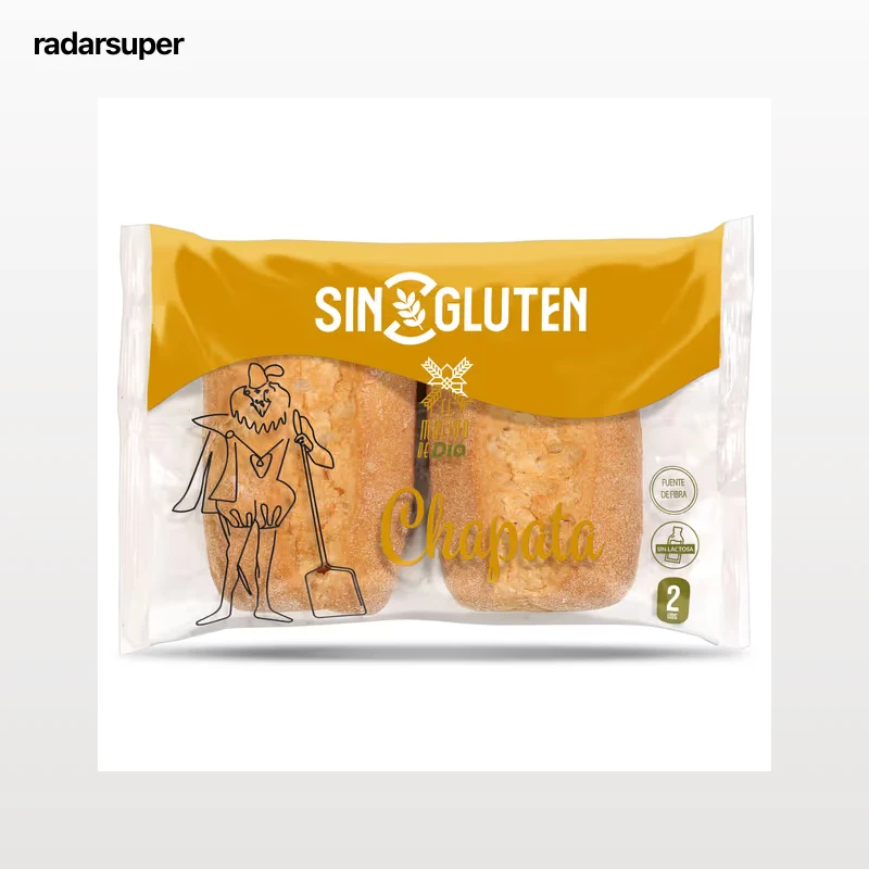 Chapata sin gluten El molino de Dia 120 g