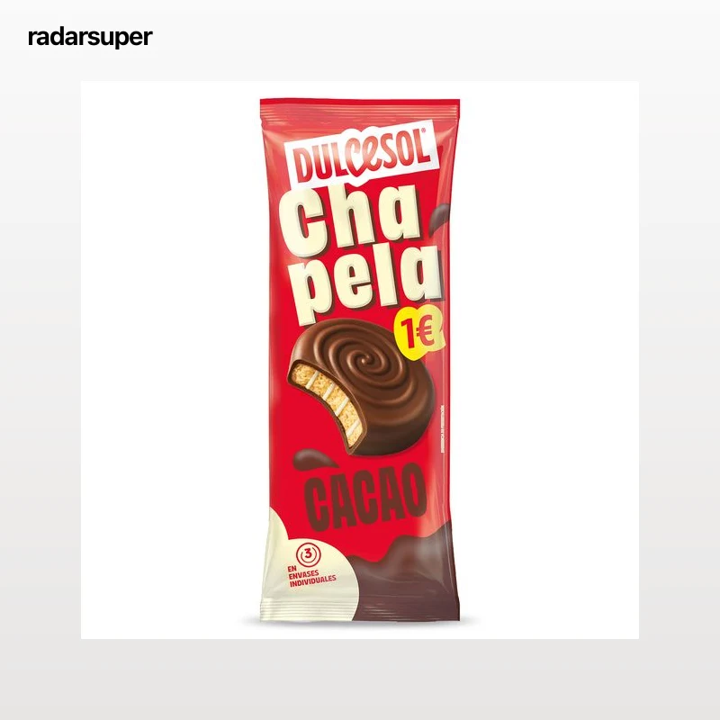 Chapelas de cacao Dulcesol 126 g