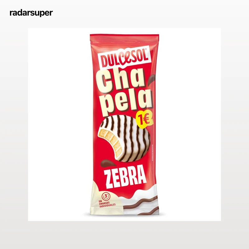 Chapelas zebra Dulcesol 126 g
