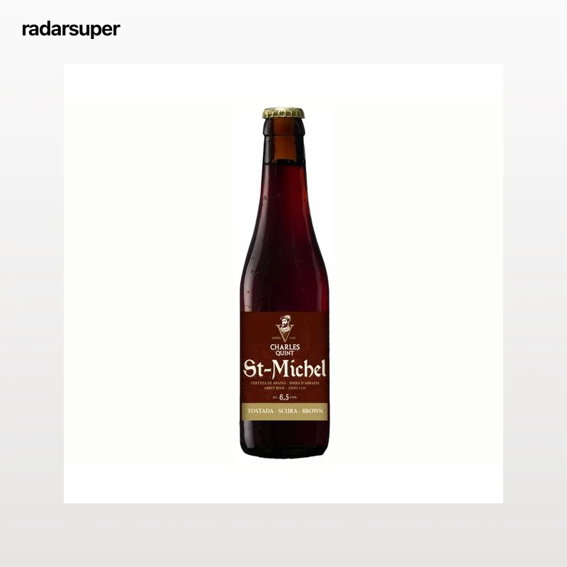 CHARLES QUINT Cerveza tostada St.Michel 33 cl.