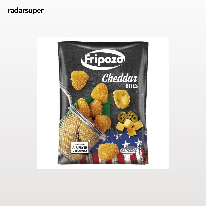 Cheddar bites Fripozo 250 g.