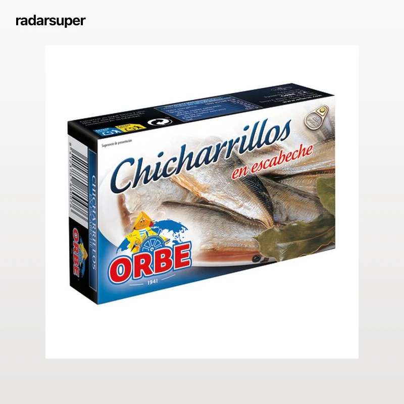Chicharrillos Orbe 87g en escabeche