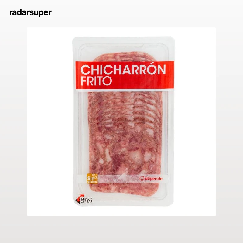 Chicharrones fritos en lonchas Alipende 150g