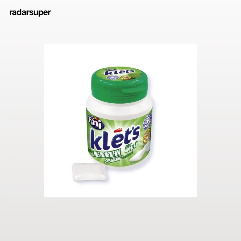 Chicles de hierbabuena Klét's Fini sin gluten 100 g.