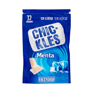 Chicles gragea menta fuerte sin azúcar