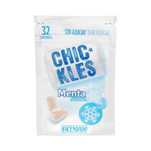 Chicles gragea menta suave sin azúcar