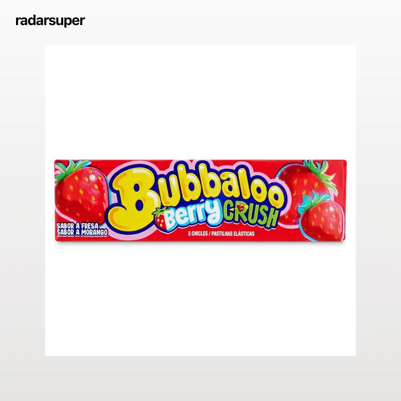 Chicles sabor fresa Bubbaloo 38 g