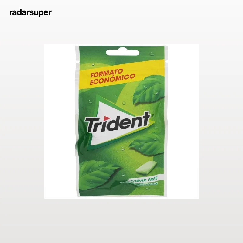 Chicles sabor hierbabuena Triden 43,5 g.