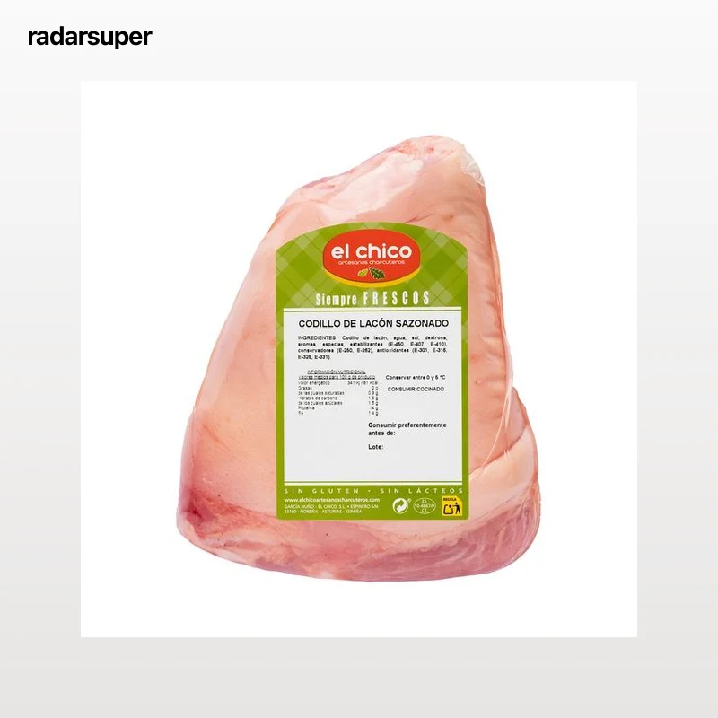 EL CHICO Codillo de lacón sazonado y desalado, listo para cocinar.