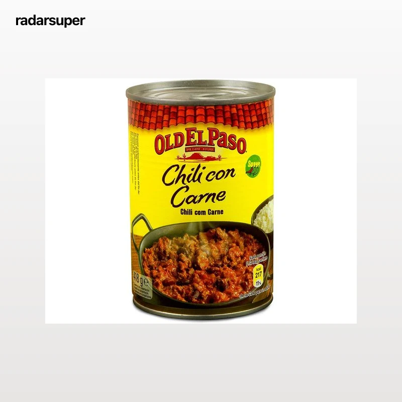 CHILLI OLD EL PASO COM CARNE 418G