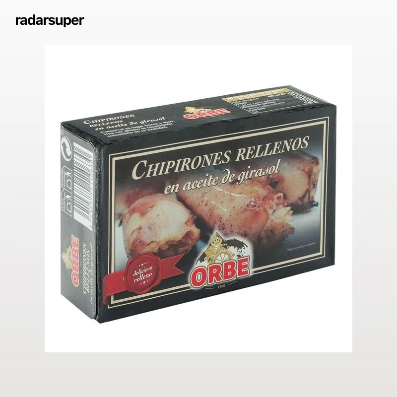 Chipiron relleno Orbe 72g en aceite girasol