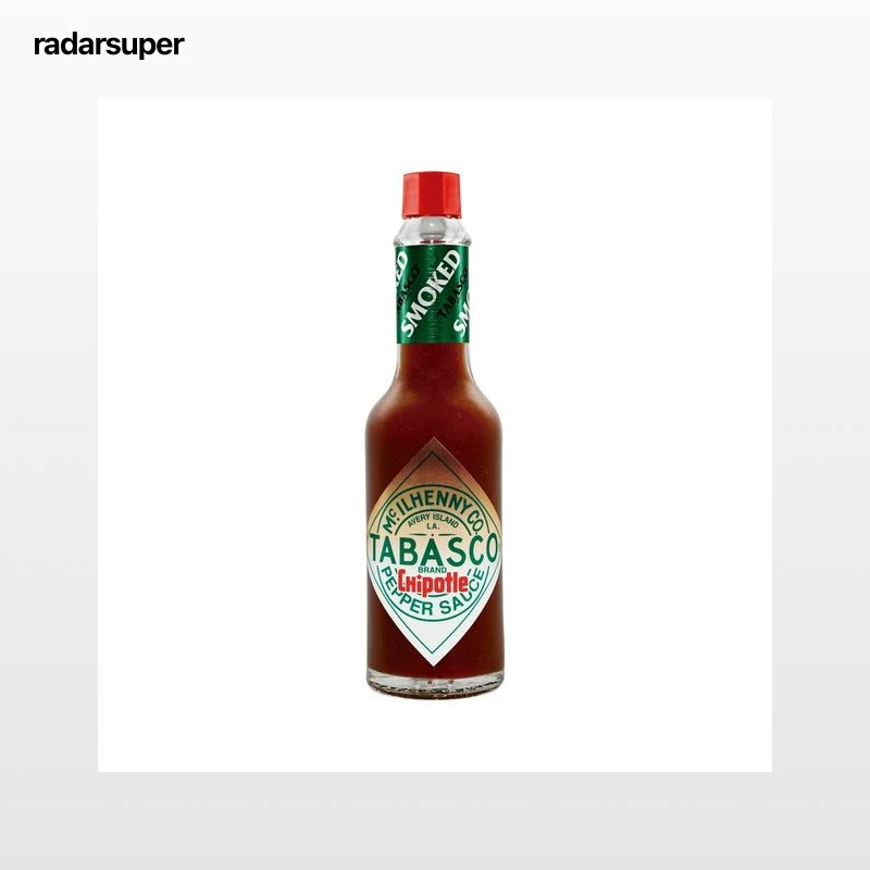 CHIPOTLE Salsa de tabasco con chiles ahumados bote 60 ml.