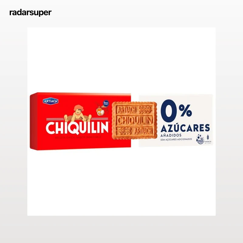 CHIQUILÍN Galleta digestive de cereales sin azucares añadidos 175 g.