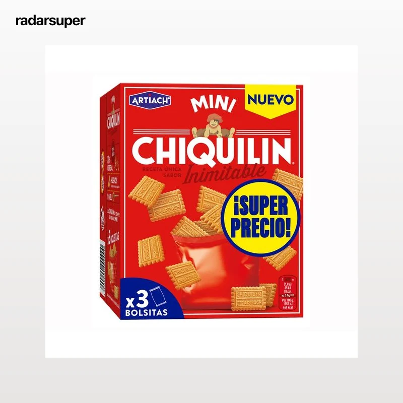 CHIQUILIN Galletas mini energy 105 g.