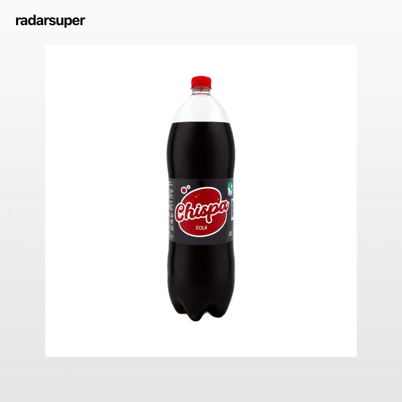 LA CHISPA Bebida refrescante con azúcares y edulcorantes con sabor a cola botella de 2 l.