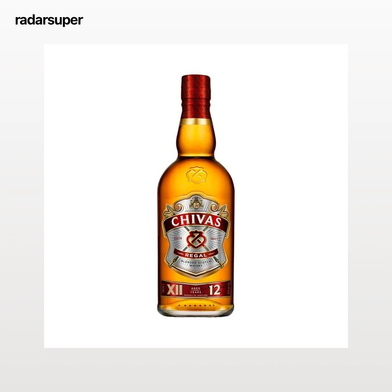 CHIVAS REGAL Whisky blended escocés reserva 12 años botella 70 cl.