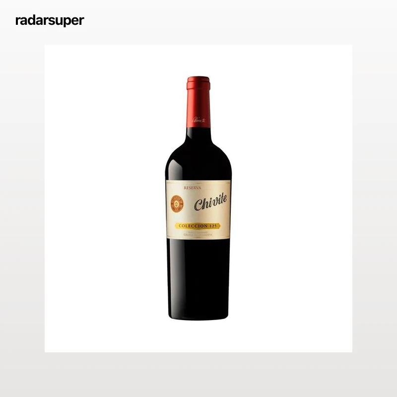CHIVITE COLECCIÓN 125 Vino tinto reserva con D.O. Navarra CHIVITE Colección 125 botella de 75 cl.
