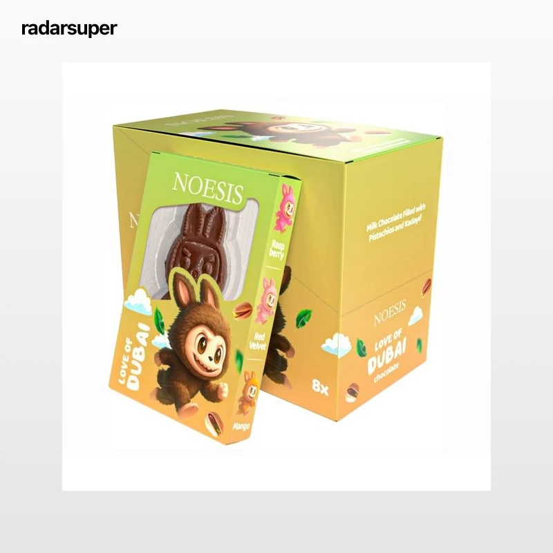CHOBUBU Muñeco de chocolate Dubai Style 75 g.