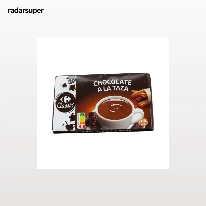 Chocolate a la taza Carrefour Classic sin gluten 300 g.