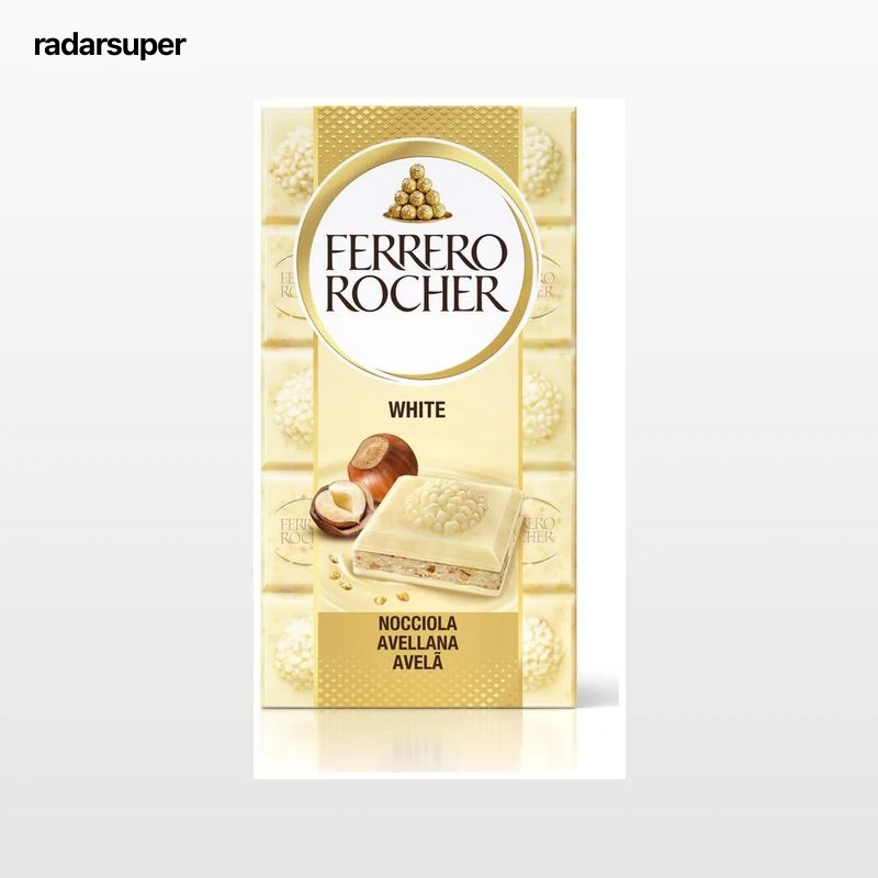 Chocolate blanco Ferrero Rocher 90g