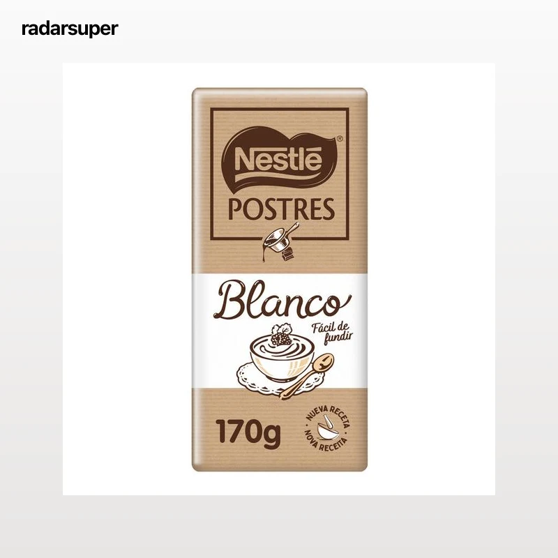 Chocolate blanco para postres Nestlé 170g