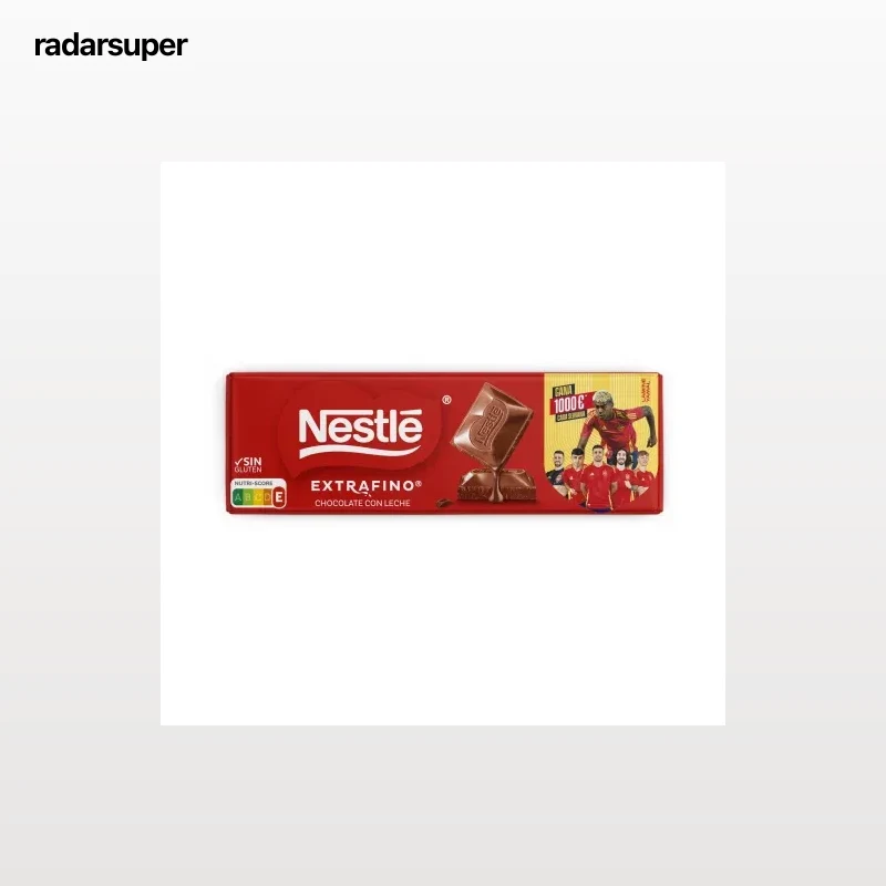 Chocolate con leche Nestlé Extrafino sin gluten 250 g.
