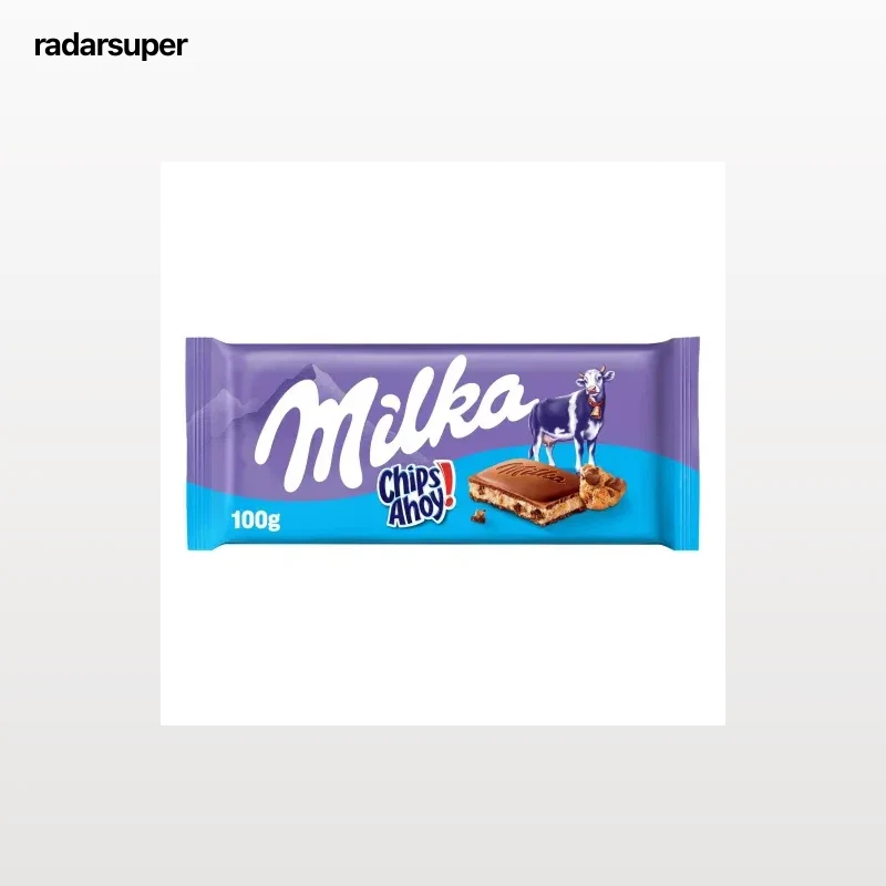 Chocolate con leche relleno Chips Ahoy Milka 100 g.