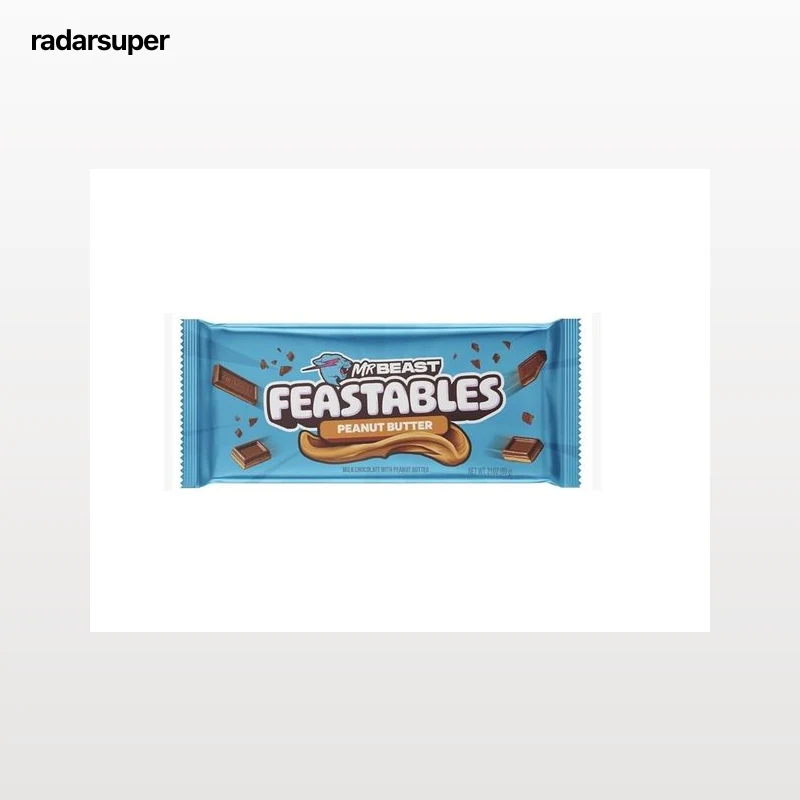 CHOCOLATE FEASTABLES MR. BEAST PEANUT BUTTER 60G