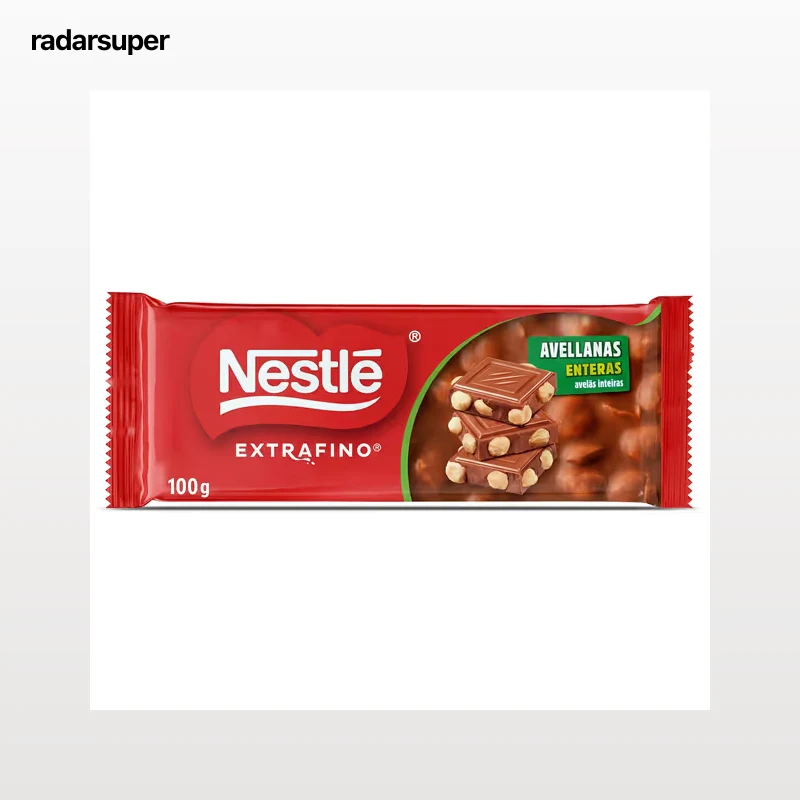 Chocolate con leche con avellanas enteras Nestlé 100 g