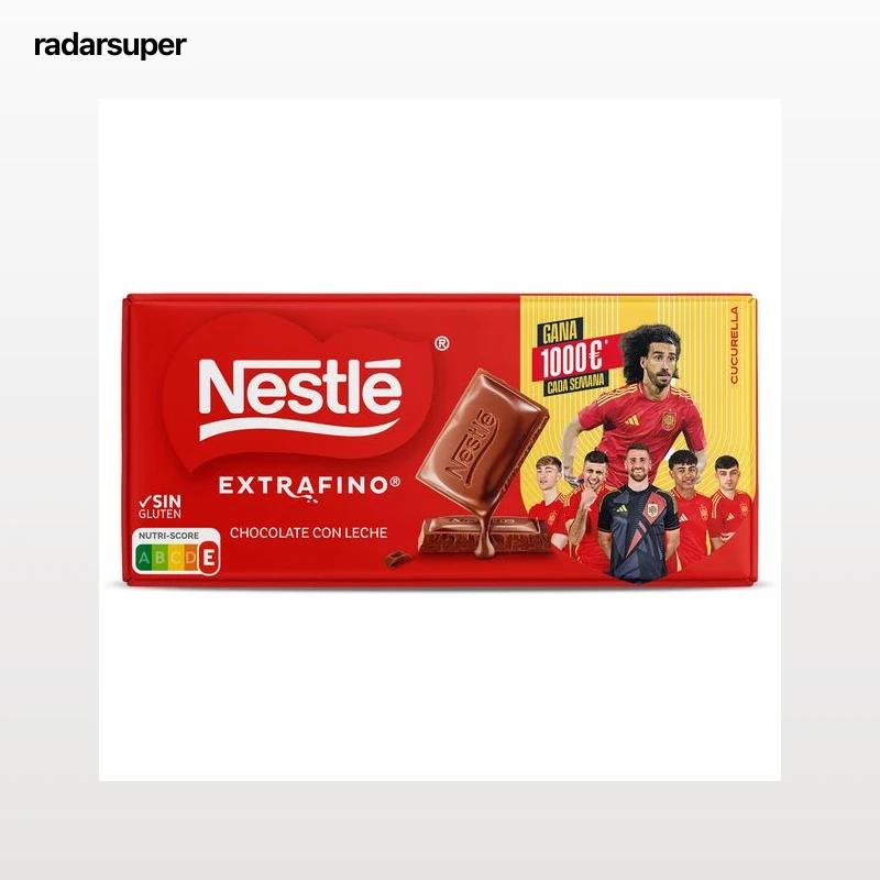 Chocolate con leche Nestlé Extrafino 125 g