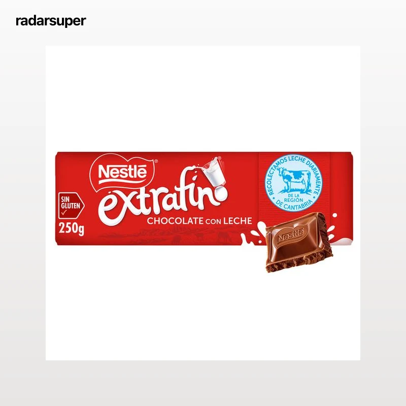 Chocolate con leche extrafino Nestlé 250g