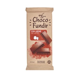 Chocolate con leche fundir