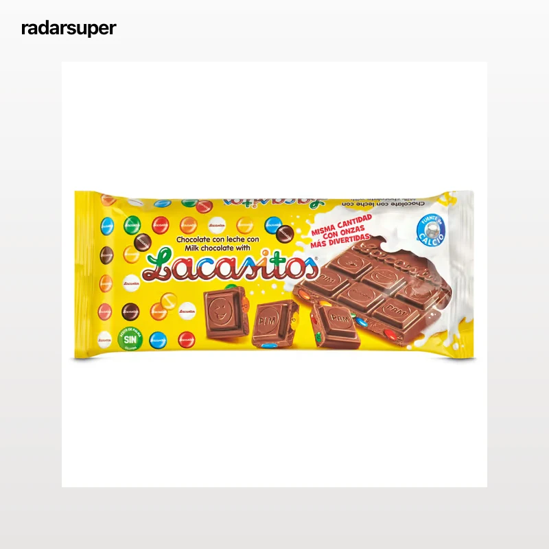 Chocolate con leche relleno de lacasitos Lacasitos 100 g
