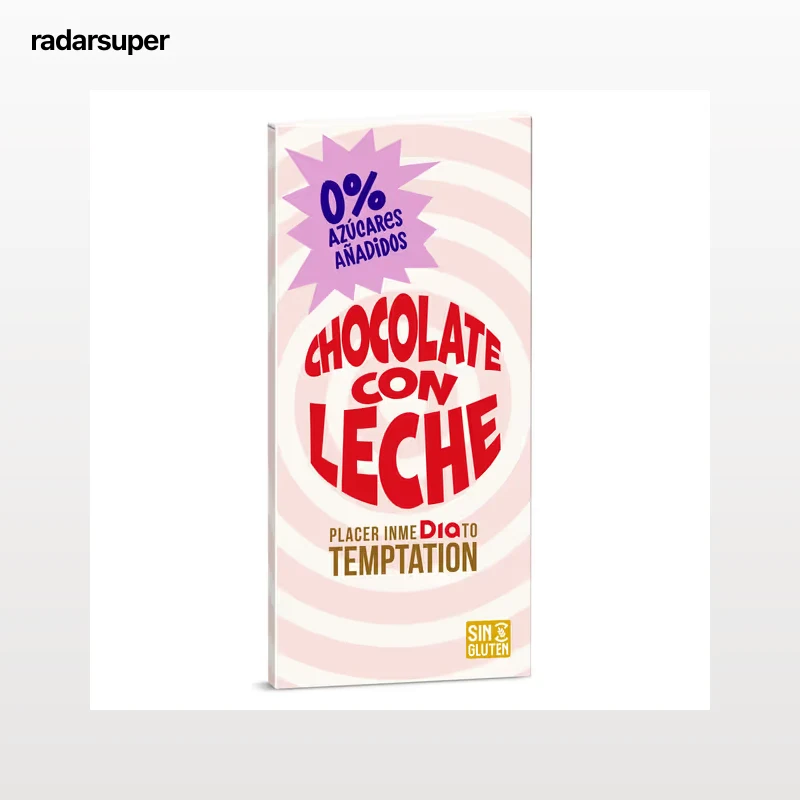 Chocolate con leche sin azúcares añadidos Dia Temptation 100 g